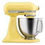 Batidora KitchenAid 5KSM195PSEBT jaune acier inoxydable 4,7L 300W 10 vitesses