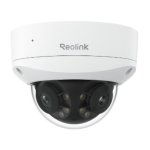 Câmera de vigilância Reolink Duo 3V PoE 4K Visão Noturna Externa IA Controle por Voz Áudio Bidirecional