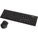 Tastiera Sandberg 631-23 wireless full-size membrana con mouse incluso nero
