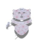 Lumiwell Glow 3 em 1 Kit de Biohacking para Bem-Estar - Máscara LED para Rosto, Pescoço e Decote