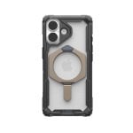 Coque Urban Armor Gear iPhone 17 Plasma XTE Grise avec MagSafe et support métal