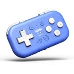 Gamepad 8Bitdo Micro Azul Wireless USB Type-C Compatível Android Switch PC iOS