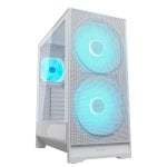Caixa Cougar CGR-5VA4W-RGB Mid Tower ATX Vidro Temperado RGB Branca Gaming