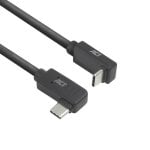 Cavo USB ACT AC3570C USB-C angolato 2m 10Gbps 60W 4K PVC Nero