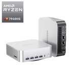 Mini PC GEEKOM A7 Max AMD Ryzen 9 7940HS 16GB 1TB SSD Radeon 780M USB4 SD UHS-II LAN Dual