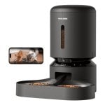 Comedouro Automático PETLIBRO Granary Smart Camera WiFi 5 L Preto