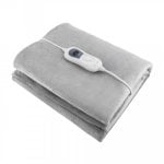Coperta elettrica TrueLife TLHB1508 150x80 cm 60W Grigia auto-spegnimento