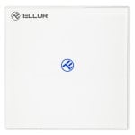 Central Domótica Tellur TLL331481 WiFi/Control táctil Compatible Android iOS con Seguridad Avanzada