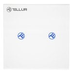 Central Domótica Tellur TLL331491 Wi-Fi Control Táctil Compatible Android iOS