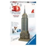 Puzzle 3D Ravensburger Mini Empire State Building 66 peças arquitectura