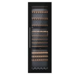 Cave de vinho Teka RVI 30097 GBK integrado 93 garrafas luz interior preta