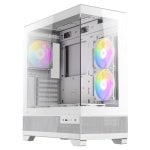Boîtier Antec CX700 ARGB Blanc Midi Tower Verre Acier ATX USB-C