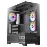 Caja PC Antec CX700 ARGB Midi Tower Cristal Templado USB-C Negro