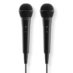 Mikrofon Hama Karaoke 3.5 mm unidirektional kabelgebunden Doppelpack