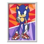 Kit de pintura Ravensburger CreArt Sonic the Hedgehog Multicolor 7+ anos