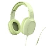 Auriculares Hama Fun C con cable USB-C para llamadas y música, control en línea, verde