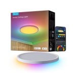 Luz de teto inteligente Govee 30cm RGBWW RGBIC Wi-Fi Bluetooth circular