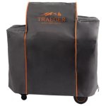 Funda protectora Traeger BAC558 para Timberline 850 impermeable gris y naranja