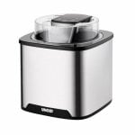 Heladora UNOLD 48855 1,5 L LCD aço inoxidável preta fácil limpeza