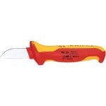 Cutter KNIPEX 98 52 lama fissa 190 mm acciaio inox manico arancione/rosso