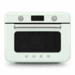 Dampfbackofen elektrisch SMEG COF01PGEU 30 l Grün mit Grill und LCD-Display
