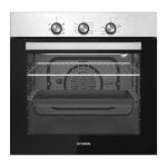 Horno eléctrico Hyundai HHM4700X 60 litros Inox con autolimpieza por vapor