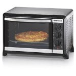 Four électrique Rommelsbacher BG 1055/E 18L Noir Inox convection minuterie 60 min