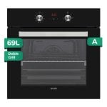 Forno elétrico SVAN SHM10700DCN 69 L Preto com autolimpeza VapClean e Pizza