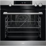 Horno pirolítico AEG BSK572360M 72 L Preto Inox com limpeza automática
