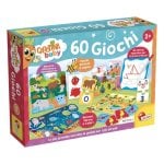 Jogo de tabuleiro Lisciani Carotina Baby educativo multijogador 4 puzzles