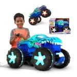 Monster truck Hot Wheels JBD90 1:15 bateria integrada sonoro plástico