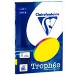 Carta A4 Exacompta Clairefontaine 4101C 80 g/m² Blu 100 fogli stampa laser/inkjet