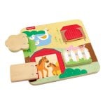 Jogo educativo Fisher Price JCY33 madeira multicolorido aprendizagem motora