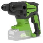 Martelo Perfurador Greenworks 3803007 Brushless 24V 2J Sem Fio Keyless