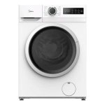 Lavadora carga frontal Midea MF110W90BA10 9 kg 1351 rpm clase A TurboWash blanca