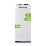Lavadora carga superior Aspes ALCS6201C 6 kg 1200 rpm clase C vapor blanca
