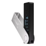 Monnaie Ledger Nano X Sécurité Bluetooth USB Type-C Écran Noir Argent