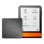 Monedero Ledger Flex Bluetooth USB E Ink Grau Orange 56,5x7,7 mm