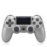 Gamepad DAM Electronics DMAF0019C94 Wireless Bluetooth/USB PS4 Preto/Prateado
