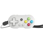 Gamepad CRKD Atom Cinza Wireless e USB Compatível Android Switch PC iOS