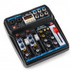 Mezclador de audio Vonyx VMM-P500 4 canales USB efectos DSP compacto