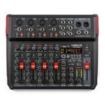 Audiomischer Vonyx VM-KG08 8 Kanäle Bluetooth 32 Bit schwarz