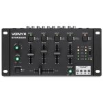 Mezclador de audio Vonyx STM3025B 4 canales compacto negro