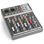 Mezclador de audio Vonyx VMM-F401 4 canales efecto eco reproductor USB