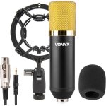 Micrófono Vonyx CM400B XLR Condensador para Instrumentos y Voz