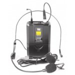 Micrófono Power Dynamics PD782BP inalámbrico UHF diadema con display LCD