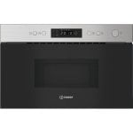 Microondas Indesit IM K12 X 22L 750W com Grill e Display Integrado