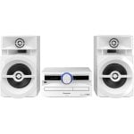 Minisistema Audio Panasonic SC-Ux104EG 300W RMS Bluetooth USB CD Radio DAB+ Bianco