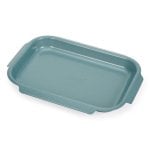 Teglia da forno rettangolare Joseph Joseph Nest Green, professionale, in acciaio al carbonio antiaderente