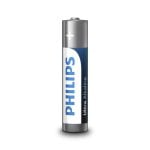 Pile PHILIPS LR03E4B/10 AAA Alcaline 1,5V Pack de 4 Haute Performance